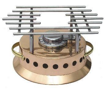 Mauviel Cuprinox Heater With Alcohol Burner