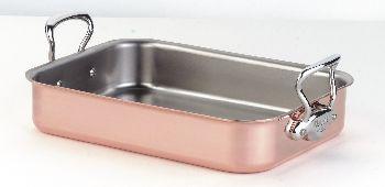 Mauviel Cuprinox Style Roasting Pan