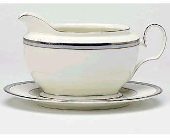 Noritake Aegean Mist Gravy W/saucer