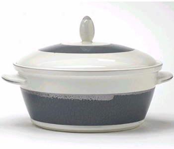 Noritake Akbience Charcoal Covered Vegetable