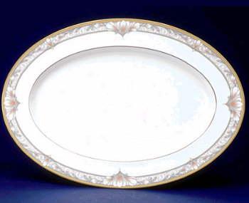 Noritake Barrymore Feeble Oval Platter