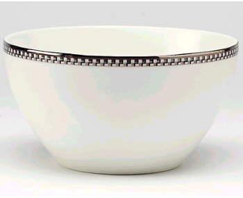 Noritake Cellini Platinum Rice Bowl