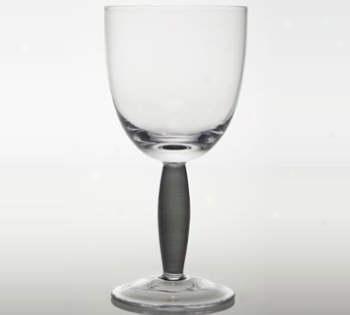 Noritake Colorwave Graphite Glass All Purp Goblet