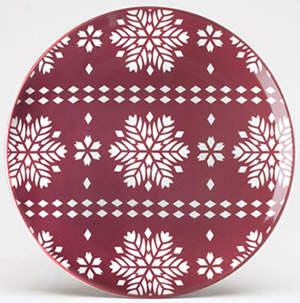 Noritake Colorwave Raspberry S/4 Holiday Accentuate Pl