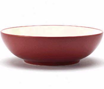 Noritake Colorwave Raspberry Round Vegetable Bowl Bowl