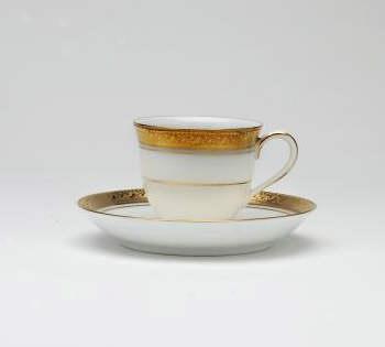 Noritake Crestwood Gold A/d Cup & Sacuer