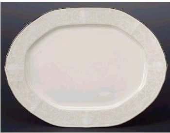 Noritake Imoerial Lace Medium Oval Platter