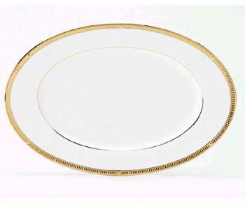 Noritake Rochelle Gold Butter/relish Tray