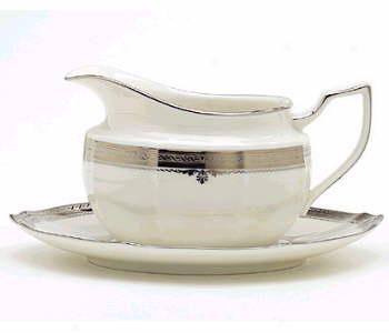 Noritake Stratford Plat Gravy W/tray