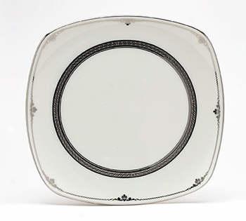 Noritake Stratford Platinum Square Luncheon Pl