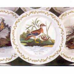 Portmeirion Birds Of Britain Dinner Plate Fix Of 6