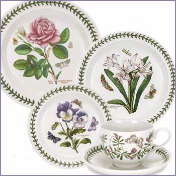 Portmeirion Botanic Garden 5 Piece Place Setting W