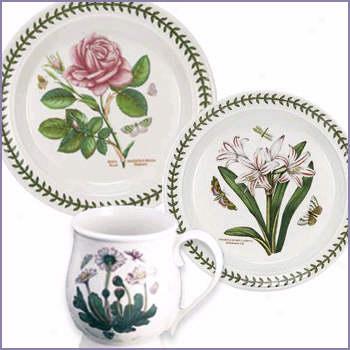 Portmeirion Botanic Garden 3 Piece Place Setting