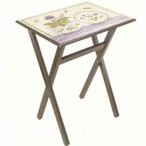 Portmeirion Botanic Garden Woodenware Folding Tray Table