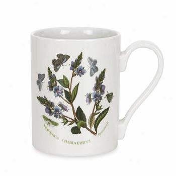 Portmeirion Botanic Garden Tankard/coffee Mug Set Of 6
