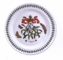 Portmeirion Botanic Garden Mistletoe Dinner Plate Set Of 6