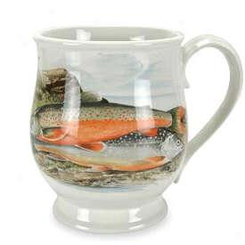 Portmeirion Compleat Frog-fish Tankard/bristol Mug Set Of 6
