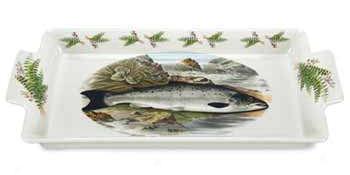 Portmeirion Compleat Angler Sandwich Tray With Handles