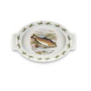 Portmeirion Compleat Anglwr Oval Gratin Dish-9 Inch
