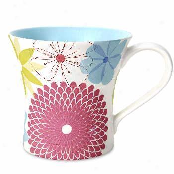 Portmeirion Crazy Daisy Mug Set Of 4