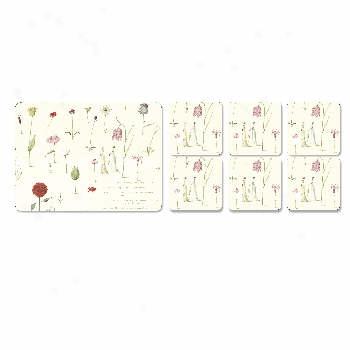 Portmeirion Laura Stoddart Coasters Set Of 6