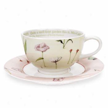 Portmeirion Laura Stlddaft Teacup & Saucer