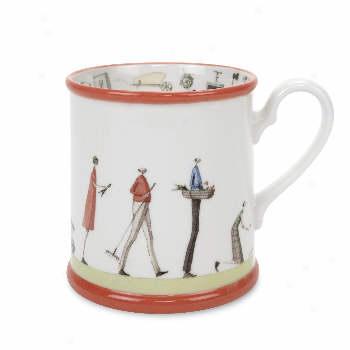 Portmeirion Laura Stoddart Gardening Tankard S/4