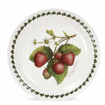 Portmeirino Strawberry Fair Salad Plate Set Of 6