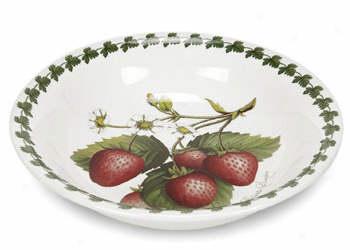 Portmeirion Strawberry Fair Pasta Low Hollow Set Of 6