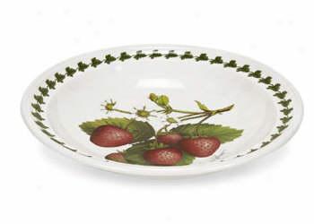 Portmeirion Strawberry Fair Low Serving Pasta Bowl