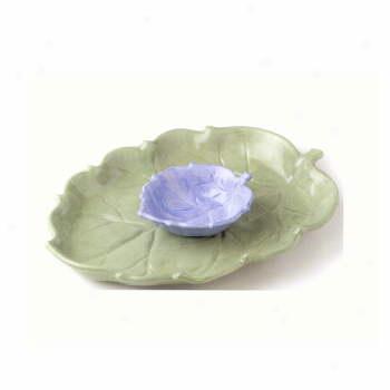 Portmeirion Studio Blue Green Chip & Dip