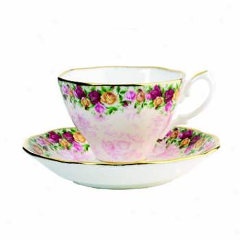 Royal Albert Collectible Teas Peach Damask