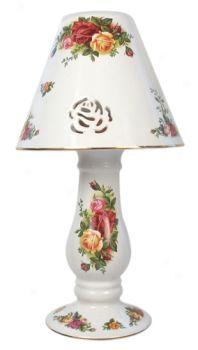 Royal Albert Old Country Roses  Candle Lamp