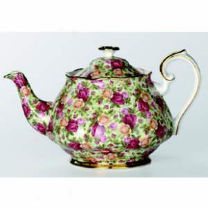 Royal Albert Old Country Roses Chintz Teapot