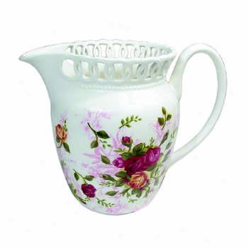 Royal Albert Old Country Roses Pierced Pitcher