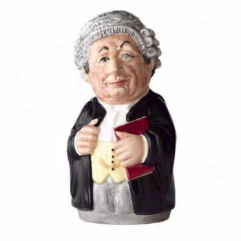 Royal Doulton Character Candle Snuffer Mr. Litigator