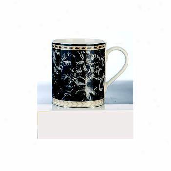 Royal Doulton Provence Noir Accent Mug Dark