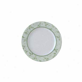 Noble Worcester Cafe Fleur Green Dinner Plate