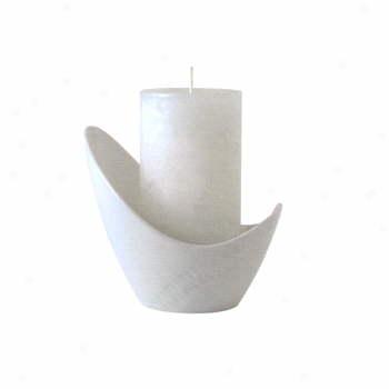 Royal Worcester Unwind Candle Holder W/candle