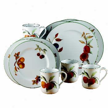 Rw Evesham Vale 5 Piece Place Setting W/cereal
