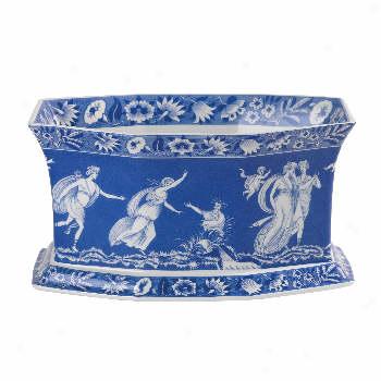 Spode Blue Room Double Planter - Love Chase