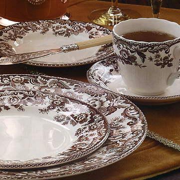 Spode Delamere 5 Piece Place Setting W/cereal