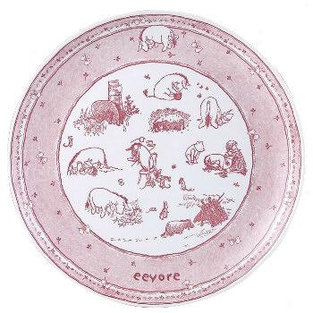 Spode Disney Classic Pink Pooh Eeyore Wall Plate
