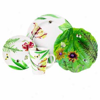 Spode Fruit Haven 4 Piece Place Setting