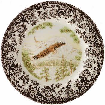 Spode Woodland American Eagle Salad Plate