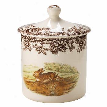 Spode Woodland Covered Canister