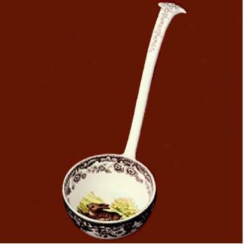 Spode Woodland Ladle