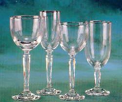 Waterford Crystal Metropolitan Platinum Cont. Champagne Glass