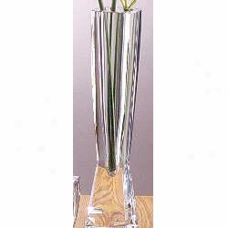 Waterford Crystal W Collection Metra Bud Vase