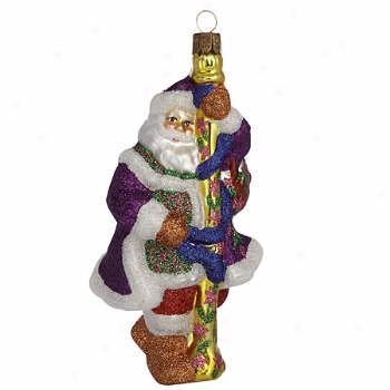 Waterford Holiday Maypole Santa